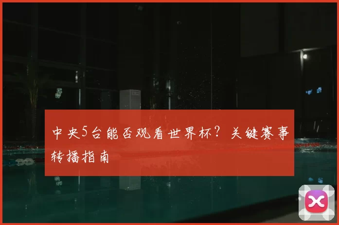 中央5台能否观看世界杯？关键赛事转播指南